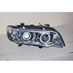 Faros Delanteros Ojos De Angel BMW X5 '01