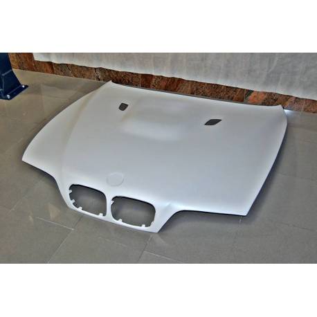 Capó Fibra BMW E39 96-02 Con Toma Look M3