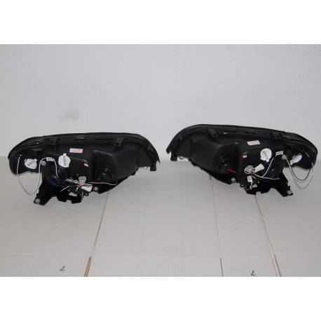 Faros Delanteros Ojos De Angel BMW X5 '01 Black