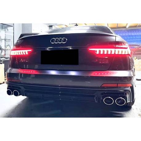 Difusor Trasero Audi A6 / A6 Avant C8 Look S6