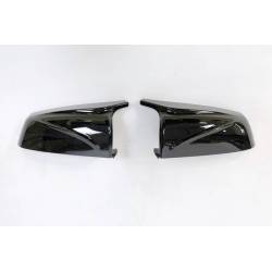 Cubre Espejos BMW E60 LCI 07-09 Look M4 Negro Brillante