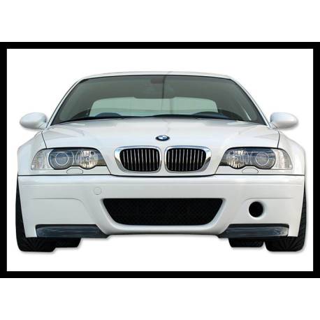 Paragolpes Delantero BMW E46 Look M3 ABS C/Punteras Carbono Look CSL