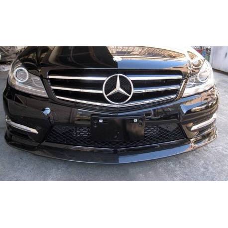 Spoiler Delantero Mercedes W204 C63 2011-2014 Carbono