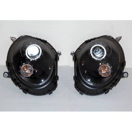 Faros Delanteros Mini Cooper R55 / R56 / R57 06-10 Black