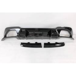 Difusor Trasero BMW G20 / G21 Look Competition Brillante Negro