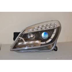 Faros Delanteros Luz De Dia Opel Astra H 3P. Int Led Black