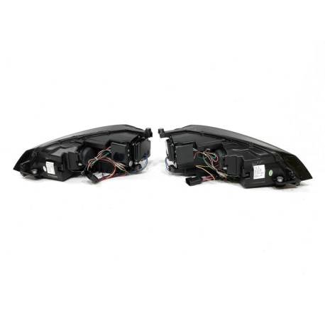 Faros Delanteros Luz De Dia Volkswagen Golf 7 Xenon DRL Black