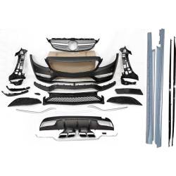 Kit De Carrocería Mercedes W205 2014-2018 4P / SW Look C63