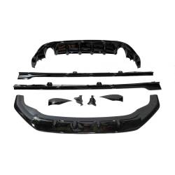 Kit De Carrocería Volkswagen Golf 7.5 GTI Look TCR Brillante Negro