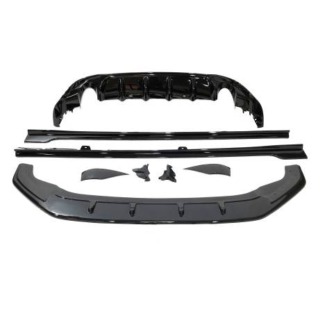 Kit De Carrocería Volkswagen Golf 7.5 GTI Look TCR Brillante Negro