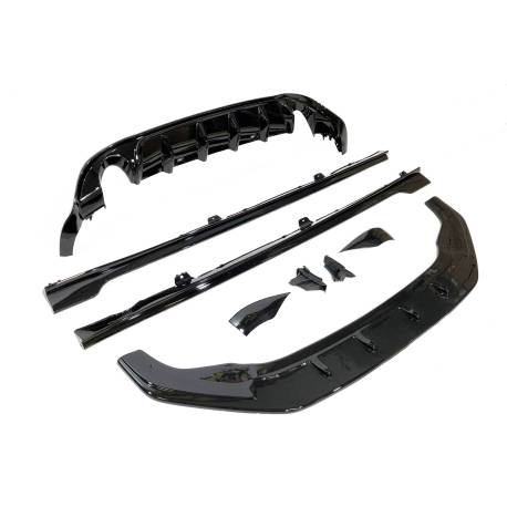 Kit De Carrocería Volkswagen Golf 7.5 GTI Look TCR Brillante Negro