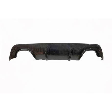 Difusor Trasero BMW E60 / E61 Look M-Tech Carbono 2 Salidas