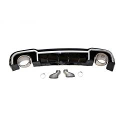Difusor Trasero Audi A3 Sedan 2015-2017 SLine Look RS3 ABS