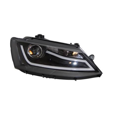 Faros Delanteros Volkswagen Jetta 11 Luz Dia Black