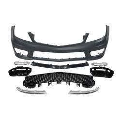 Paragolpes Delantero Mercedes W204 Coupe / 4 Puertas 2007-2013 AMG look C63 Sensores