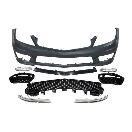 KIT DE CARROCERIA MERCEDES W204 4P 2007-2013 LOOK AMG