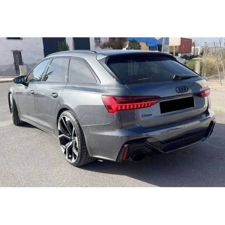 Paragolpes Trasero Audi A6 C8 Avant Look RS6