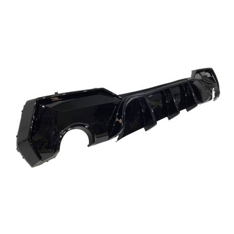 Difusor Trasero BMW G22 / G23 Look M Performance Brillante Negro
