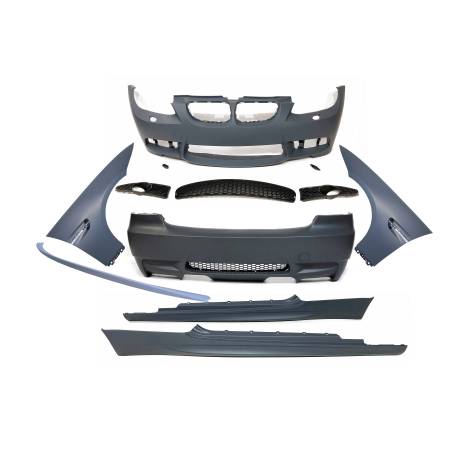 Kit De Carrocería BMW E92 / E93 06-09 Look M3 Con Aletas