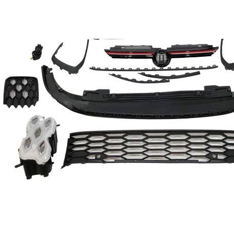 Paragolpes Delantero Volkswagen Golf 8 2019-2023 Look GTI