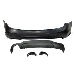 Paragolpes Trasero Mercedes W204 07-13 2-4P 1 Salida Look AMG ABS