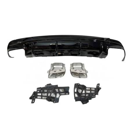 Difusor Trasero Mercedes CLA W117 2016-2018 4D/SW Style Facelift look A45