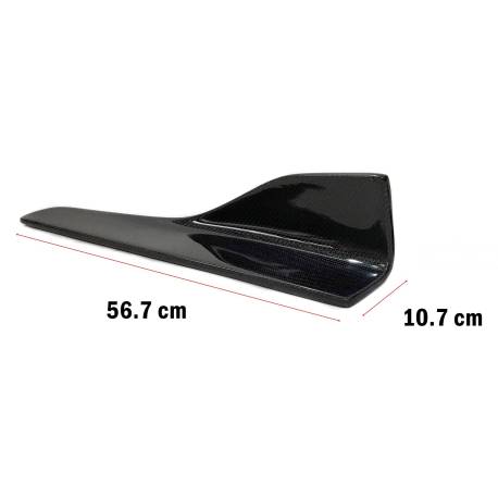 Difusor Taloneras BMW F87Look  M2 / F30 / F31 / F22 / F23 Carbono