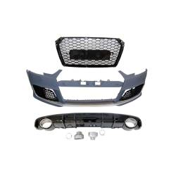 Kit De Carrocería Audi A4 B9 2016 Look RS4 ABS