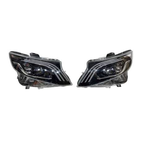 Faros Delanteros y pilotos traseros Mercedes Vito 260 2016-2020 Look Mayback