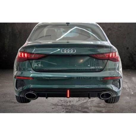 Difusor Trasero Audi A3 Sedan 2021+ SLine Look RS3 ABS