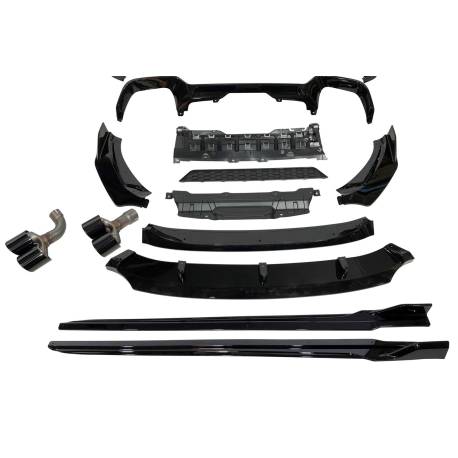 Kit De Carrocería BMW X3 G01 2018-2021 M Performance Brillante Negro