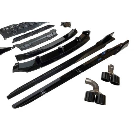 Kit De Carrocería BMW X3 G01 2018-2021 M Performance Brillante Negro