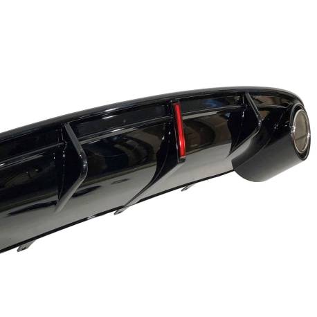 Difusor Trasero Audi A7 2011-2014 Look RS7 para SLine / S7