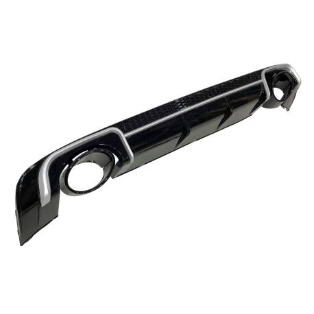Difusor Trasero Audi A3 13-15 Sportback Look RS3 ABS