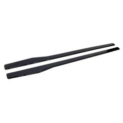 Difusor Taloneras Mercedes W204 Look AMG Negro Brillante