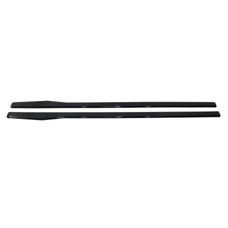 Difusor Taloneras Mercedes W204 Look AMG Negro Brillante