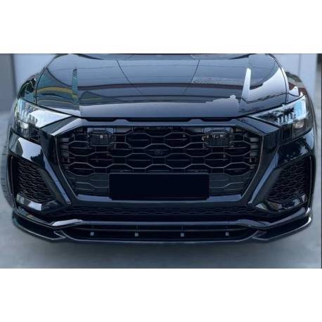 Spoiler Delantero Audi Q8 RSQ8 Negro brillante