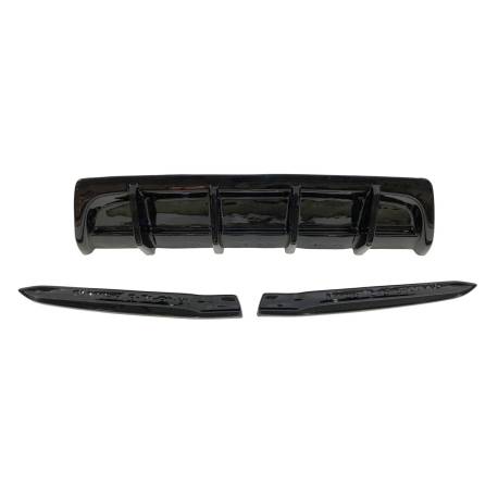 Difusor Trasero Volkswagen Arteon R MAX 2021 Negro Brillante