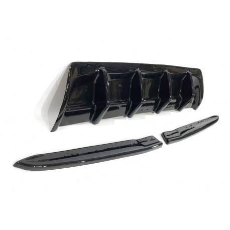 Difusor Trasero Volkswagen Arteon R MAX 2021 Negro Brillante