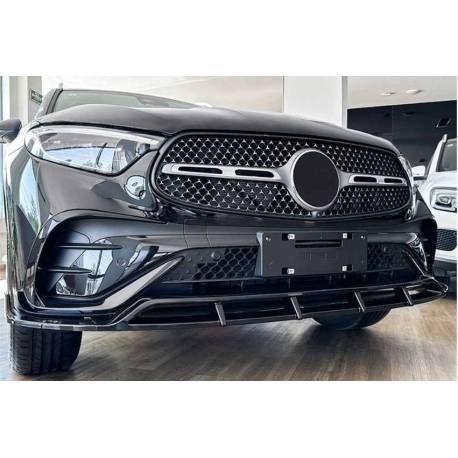 Spoiler Delantero Mercedes X254 2023+ Look AMG  Negro Brillante