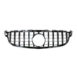 Parrilla Mercedes W205 C63 Look GT Negro Brillante
