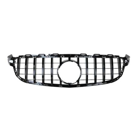 Parrilla Mercedes W205 C63 Look GT Negro Brillante