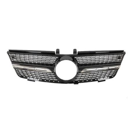 Parrilla Mercedes W164 2005-2008 Look Diamond Black