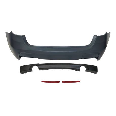 Paragolpes Trasero BMW F31 Look M-Tech Doble Salida