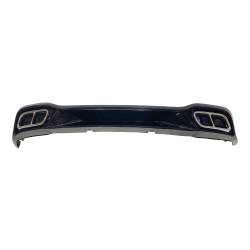 Difusor Trasero Volkswagen Golf 8 2019-2023 Negro brillante Look RLine
