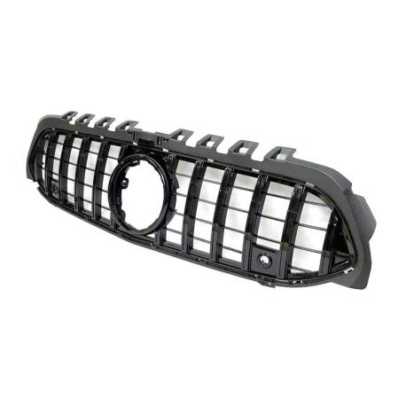 Parrilla Mercedes W177 / V177 GTR Cámara 360 Negro Brillante