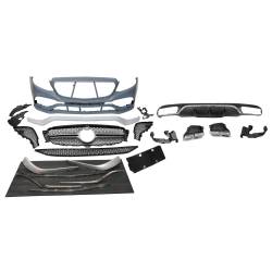 Kit De Carrocería Mercedes W213 4p / SW 2016-2019 look AMG E63 ABS