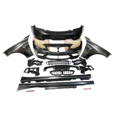 Kit De Carrocería BMW F22 / F23 2013-2019 Ensanchado Look M2 Competition