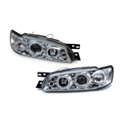 Faros Delanteros Ojos De Angel Subaru Impreza '92