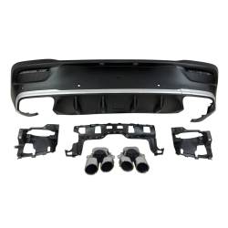 Difusor Trasero Mercedes C167 GLE 2020 Colas Look E53